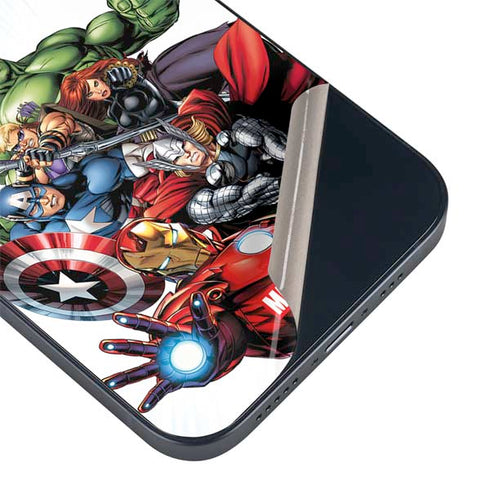 Marvel Avengers Team iPhone 14 Plus Skin